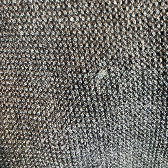 NWT Jaskar Boutique Waffle Knit Grey Jacket with Unique Details, Size L - Picture 5 of 9